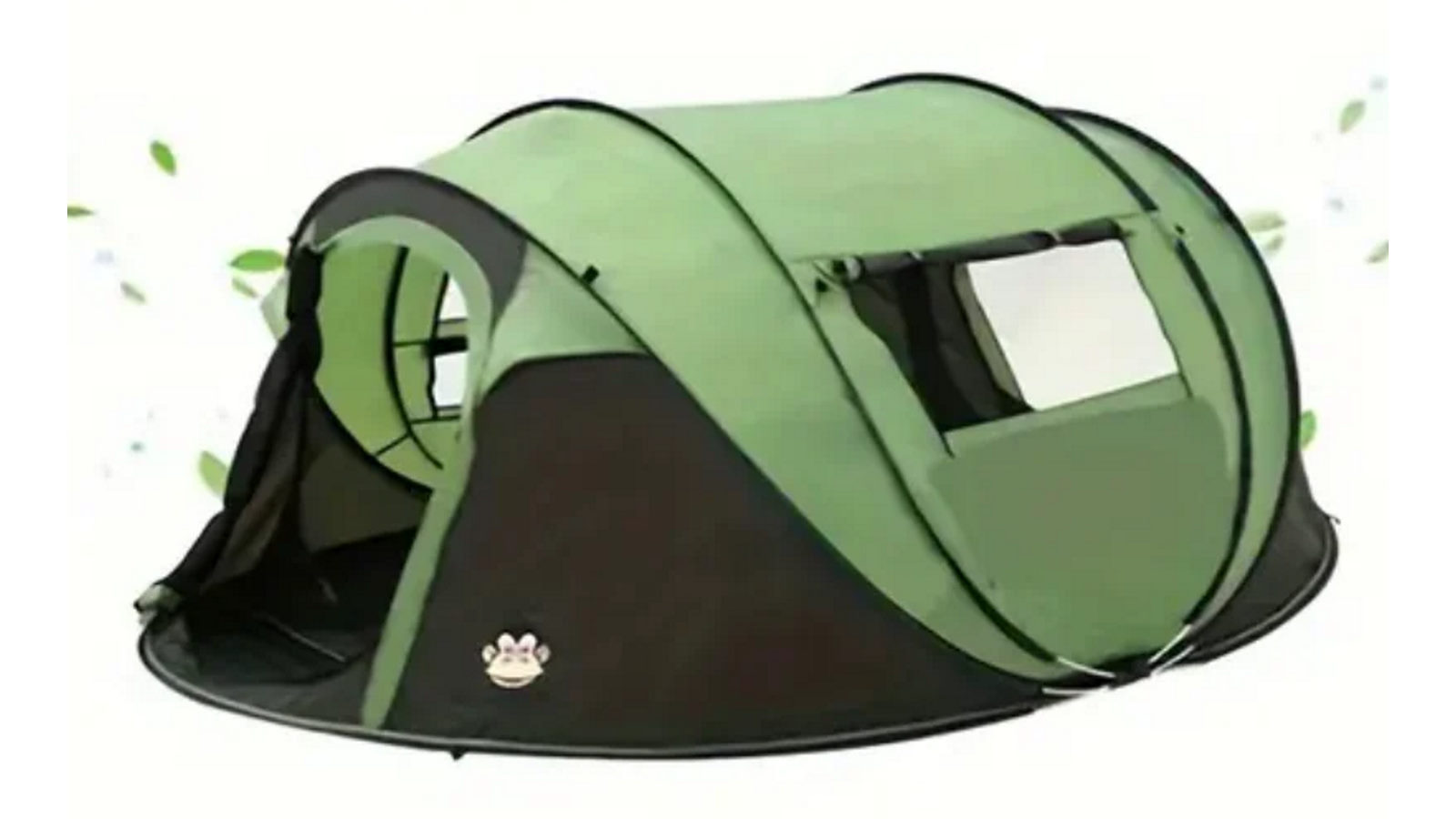 NNETM Pop-Up Boat Tent 4-Person Quick Setup Camping Shelter