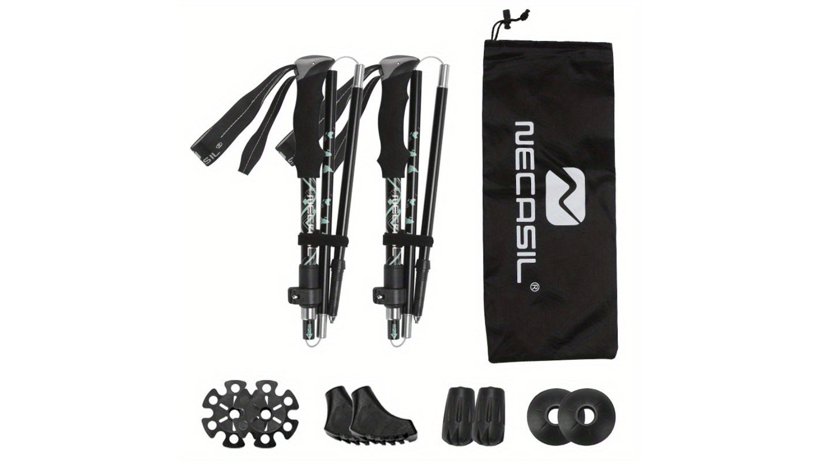 NNETM Aluminum Trekking Poles for Hiking