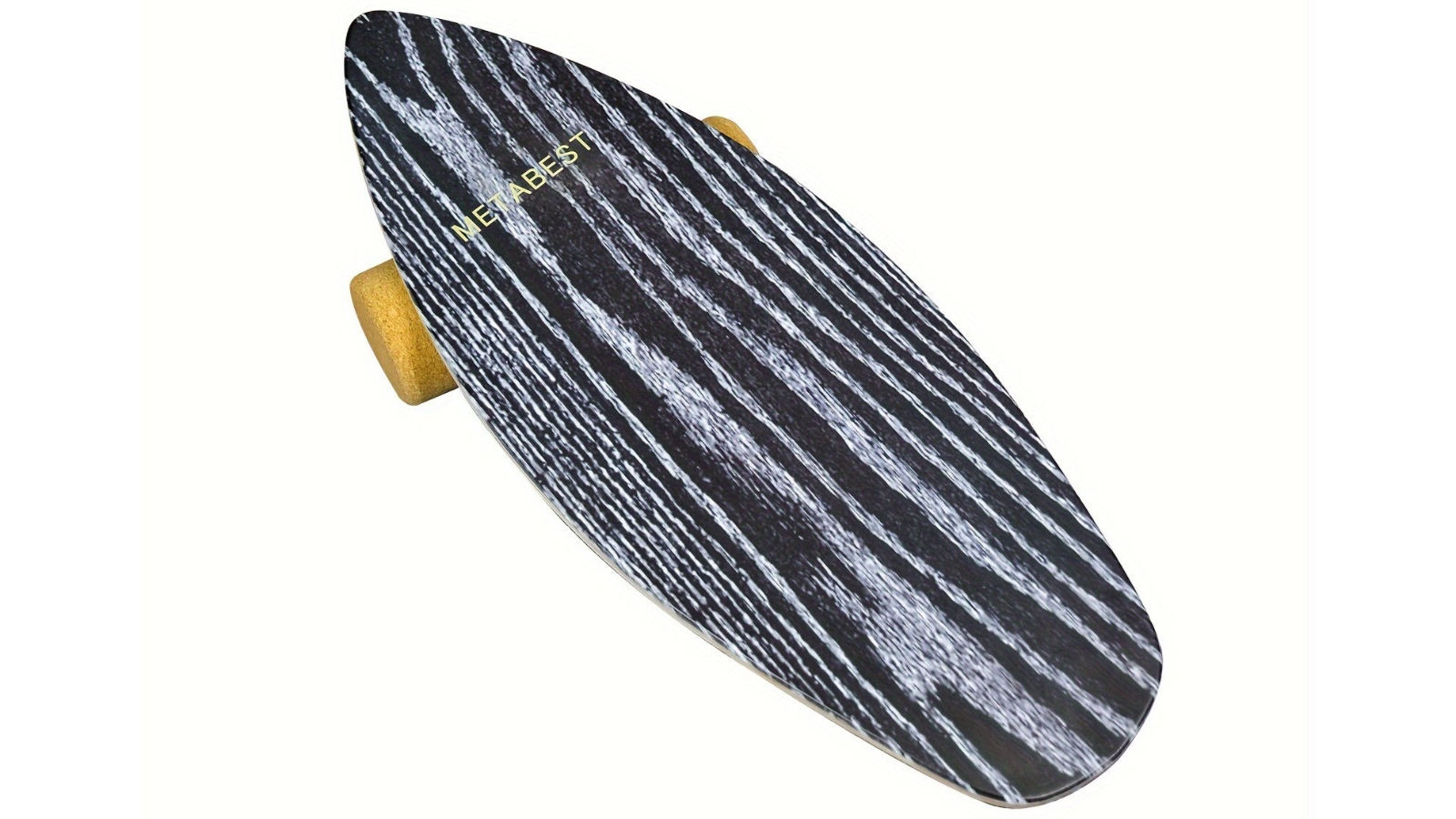 NNETM Wooden Balance Board Core Trainer for Home Fitness