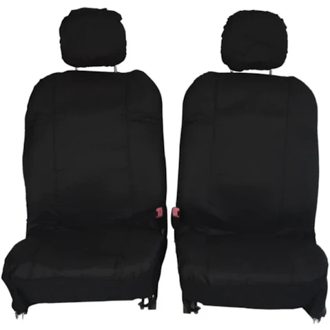 My Car Black Canvas Seat Cover for Mazda 3 Hatch 04/2009-01/2014
