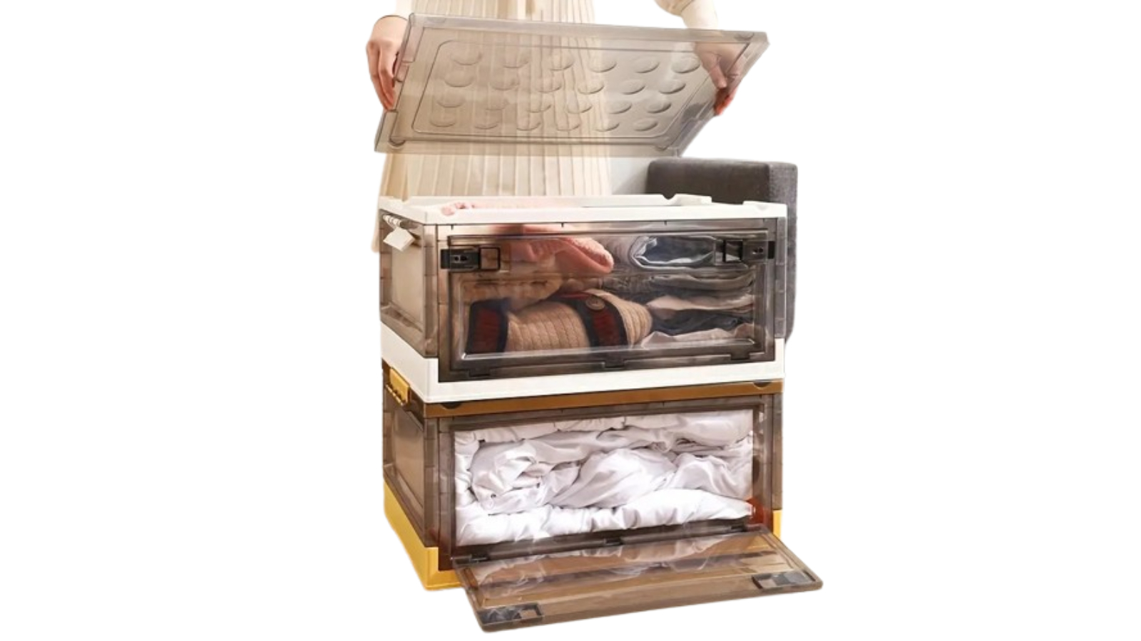 NNETM Stackable Container Storage
