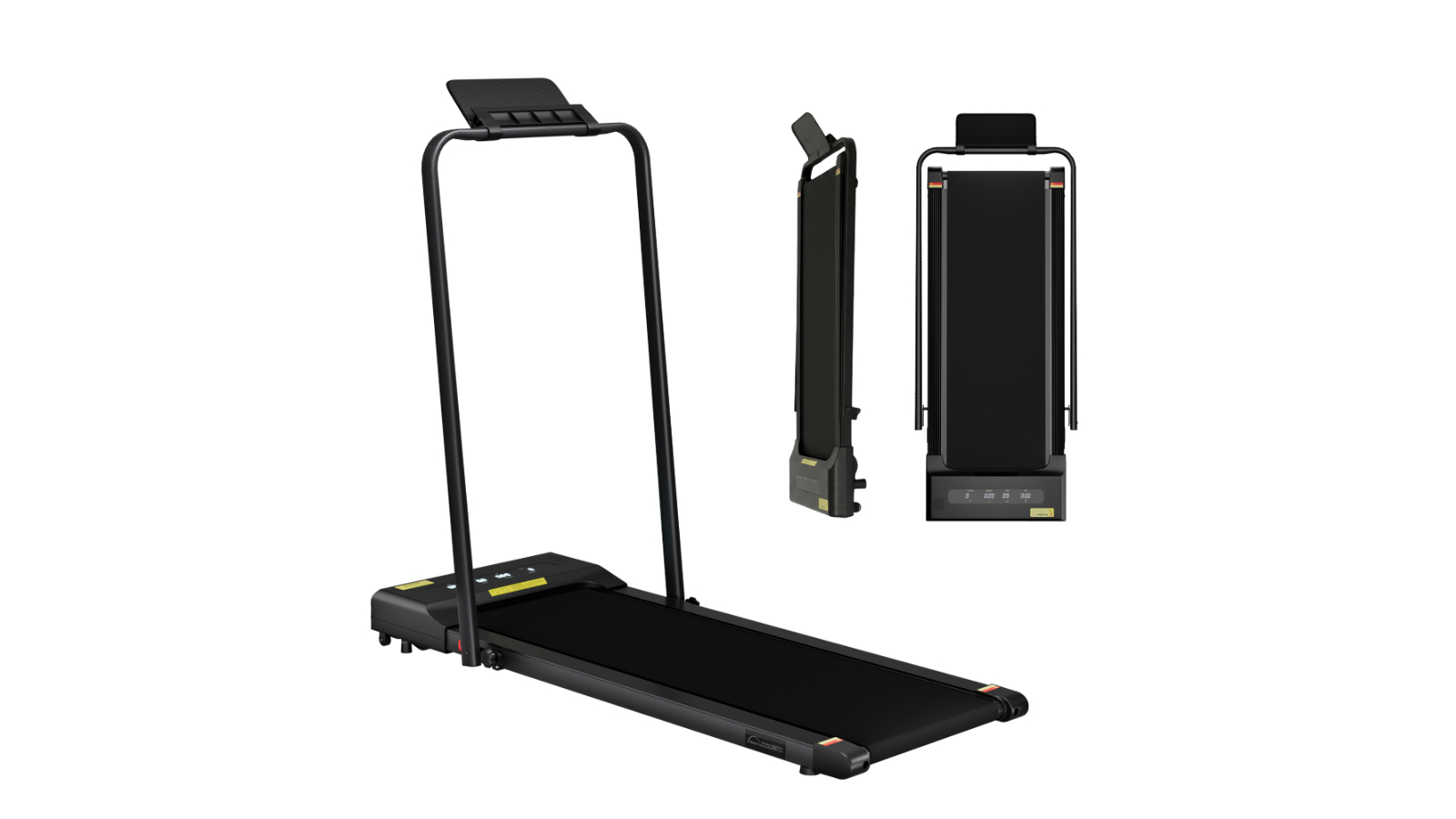 Everfit Black Electric Home Gym Fitness Walking Pad Treadmill - 38cm