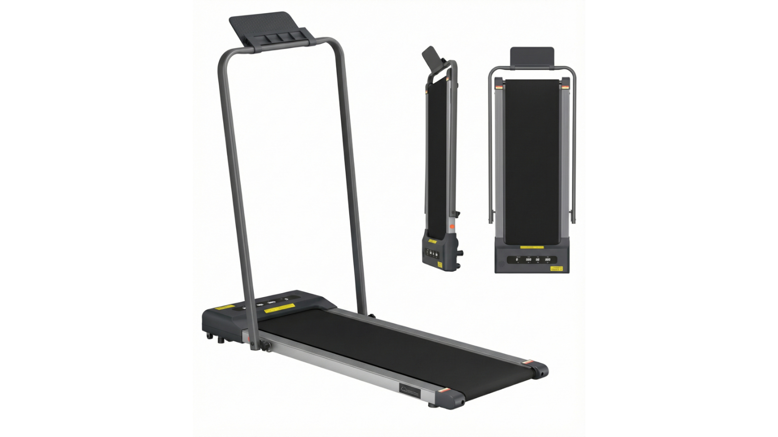 Everfit 38cm Under Desk Electric Walking Pad Treadmill - Grey