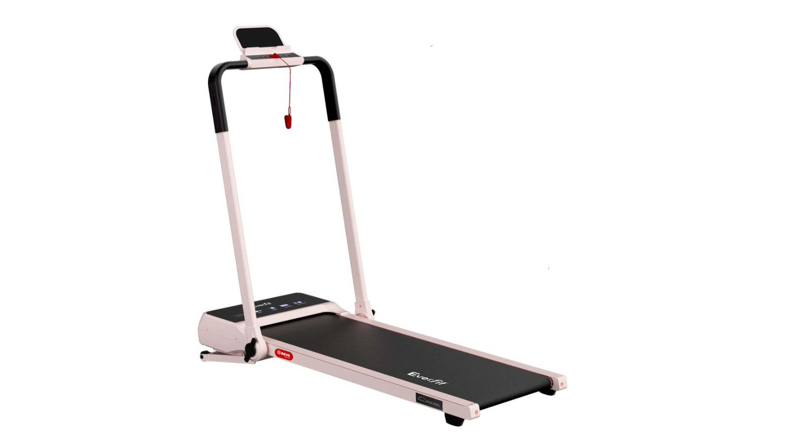Everfit 3-in-1 Foldable Auto Incline Under Desk Treadmill with Wide Belt - Pink