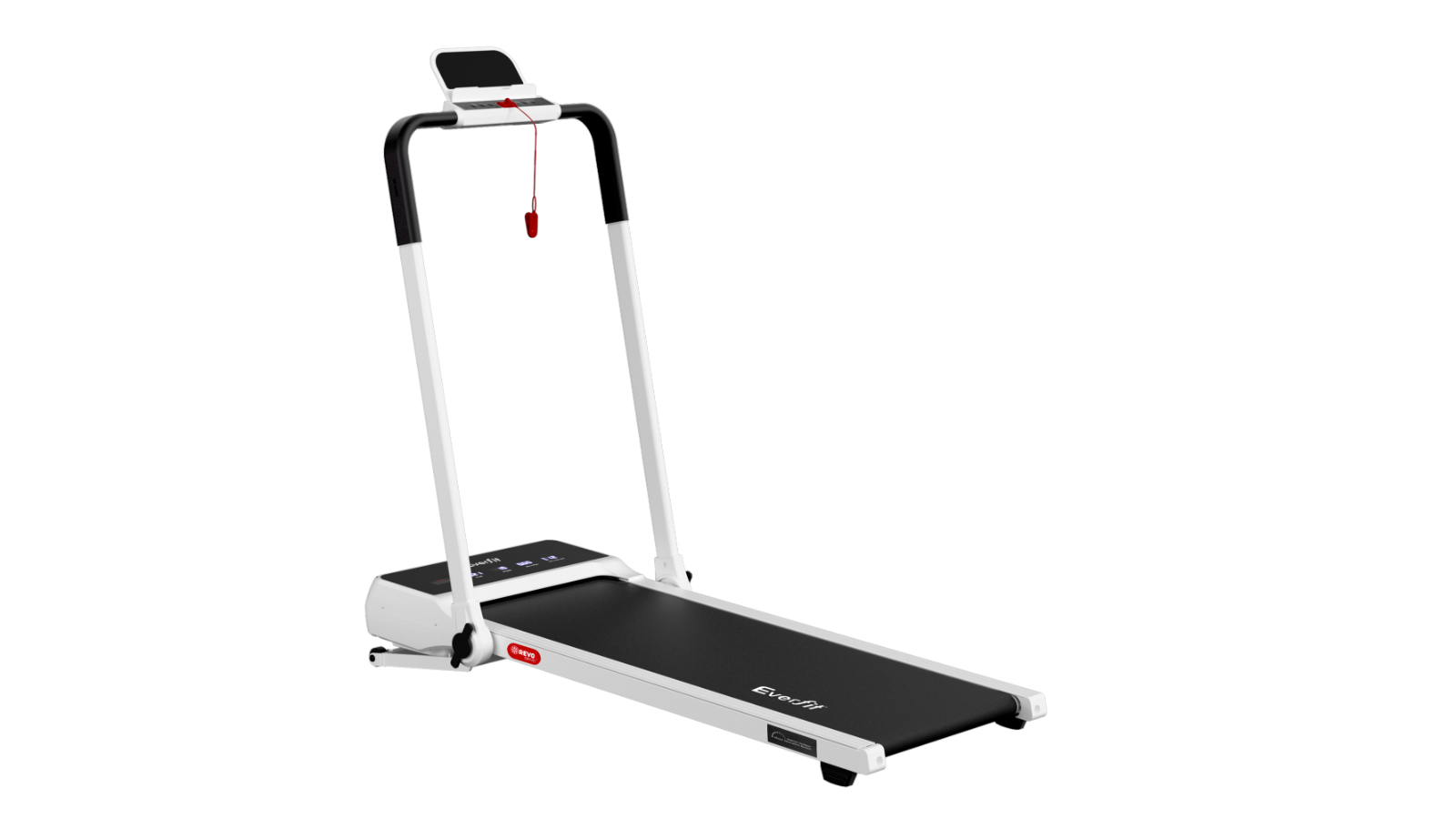Everfit 3-in-1 Foldable Auto Incline Under Desk Treadmill with Wide Belt - White