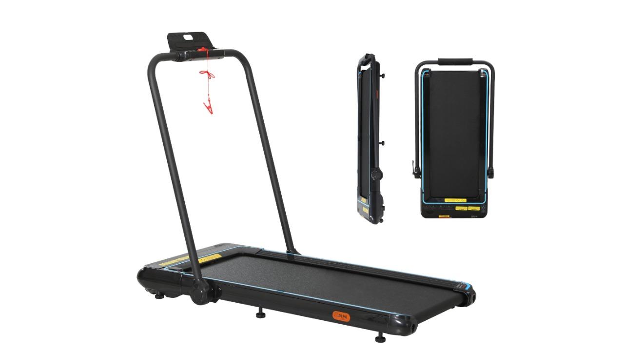 Everfit Black Electric Walking Pad Treadmill - 42cm