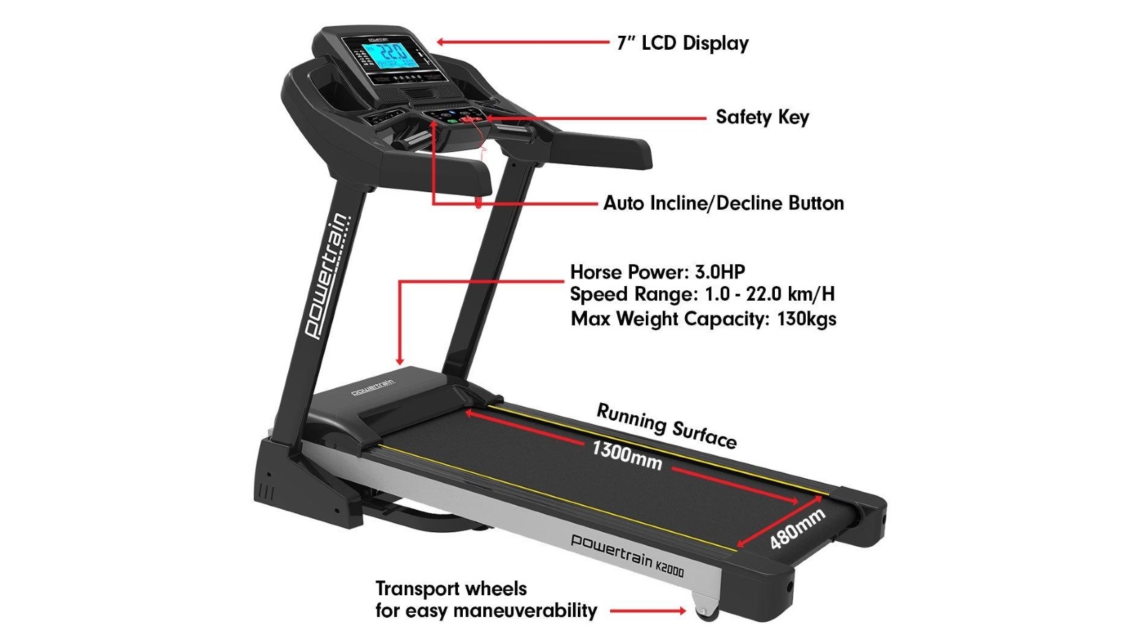 Harvey norman online treadmills