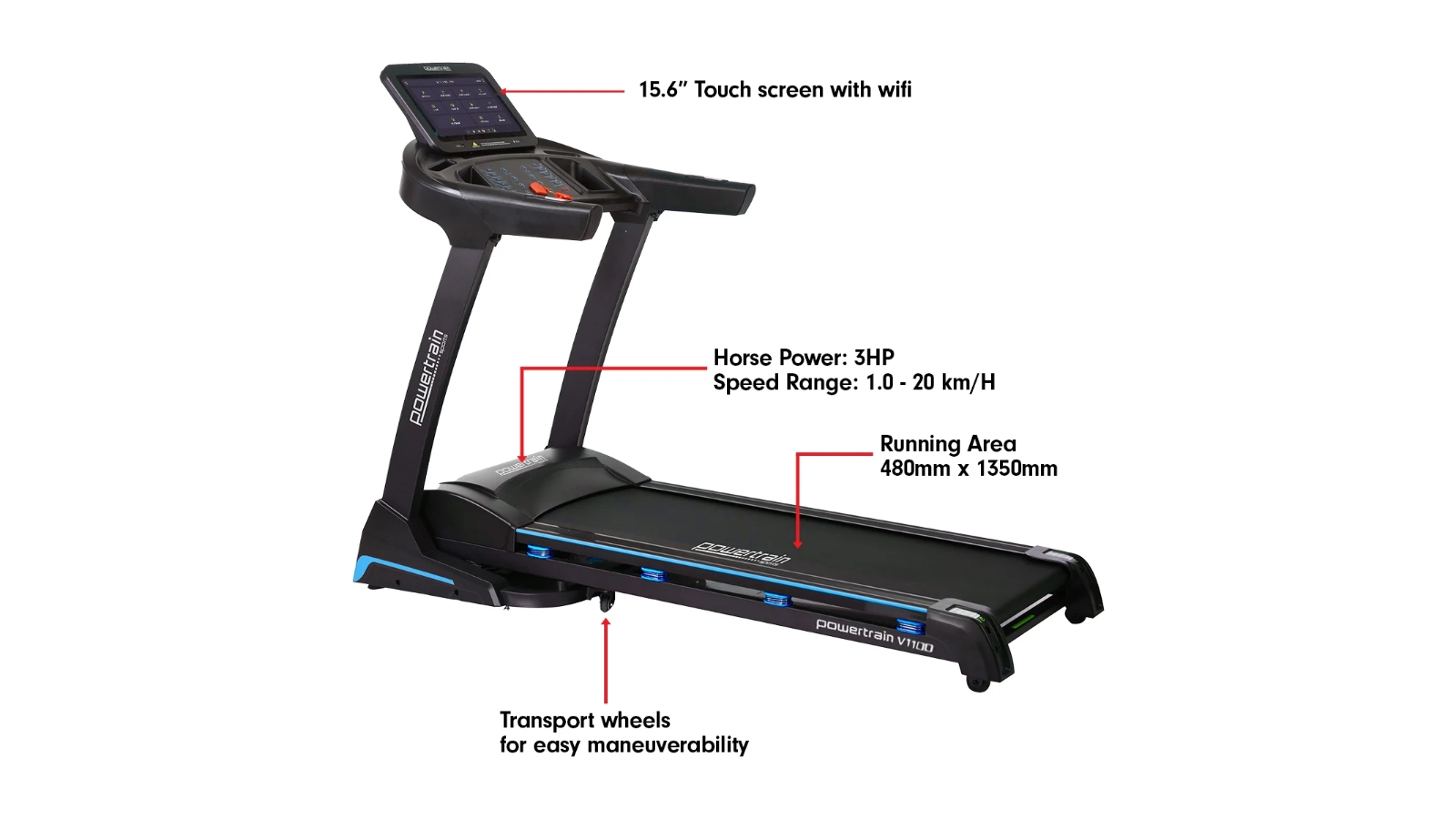 Powertrain discount treadmill review