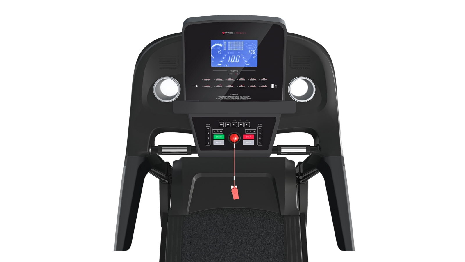 Torque 3 outlet treadmill