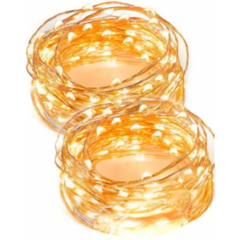 NNETM Radiant Glow 300 LED Solar Curtain Light for Christmas