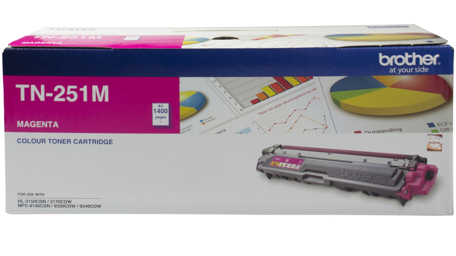 Brother TN-251 Toner - Magenta