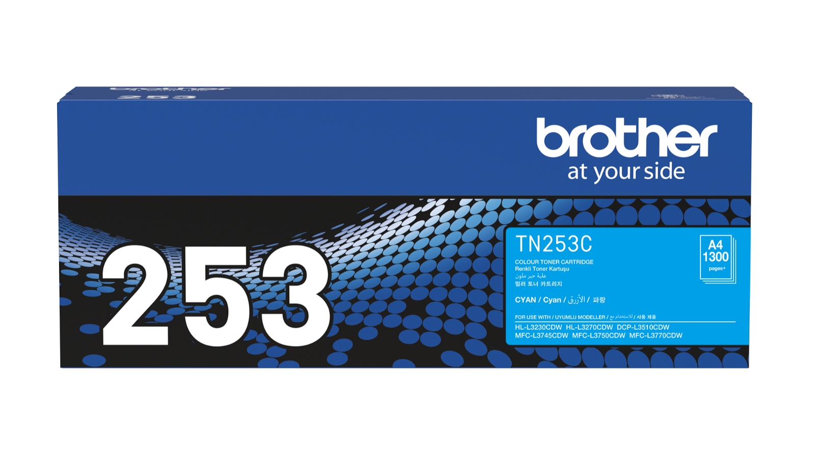 Brother TN-253C Cyan Toner Cartridge