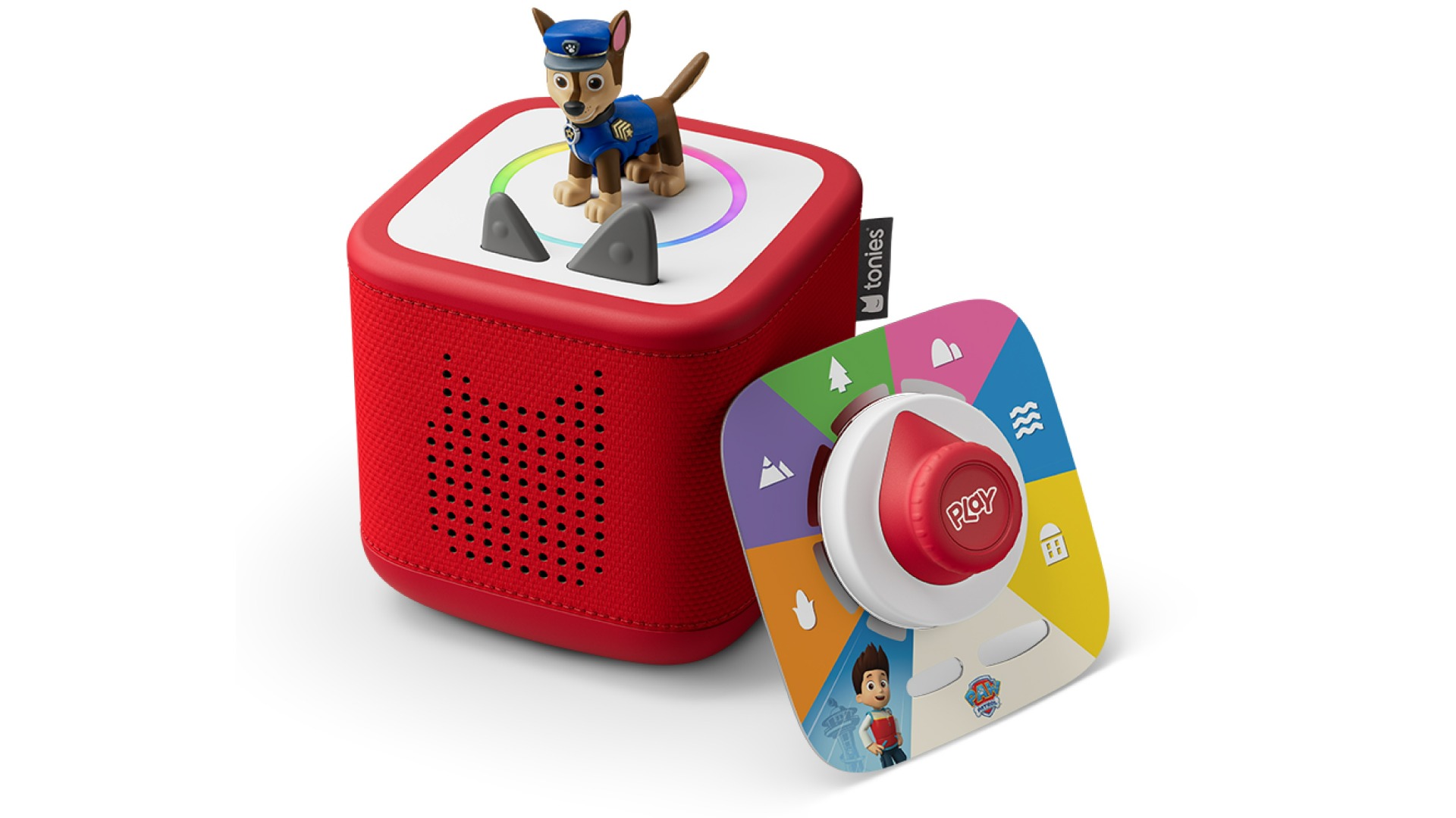Tonies Toniebox 2 Paw Patrol Full Play Set - Sunset Red