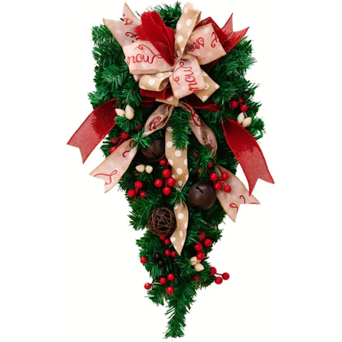 TM Joyful Door Adornment Festive Christmas Ornament