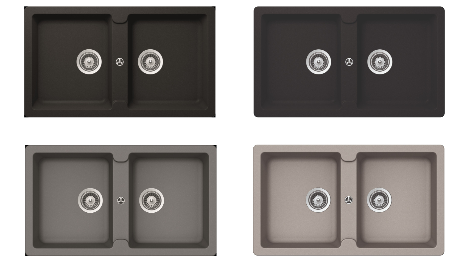 Schock TN200 Typos Double Bowl Sink Undermount