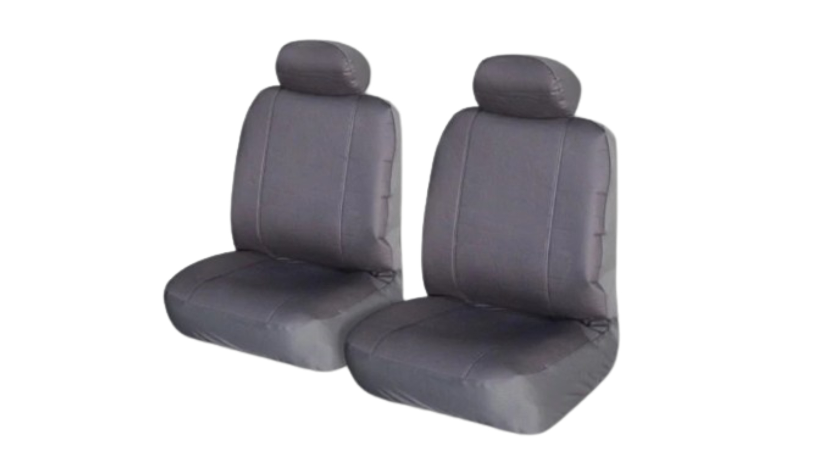 My Car Canvas Seat Cover for Nissan Navara Single Cab 1997-2005 - Grey