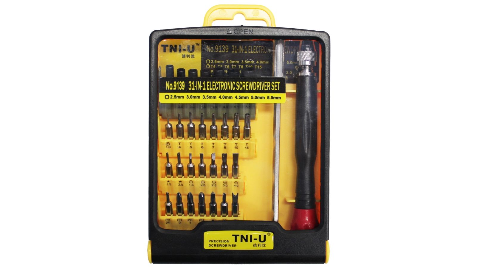 31 in 1 electronic screwdriver set sales