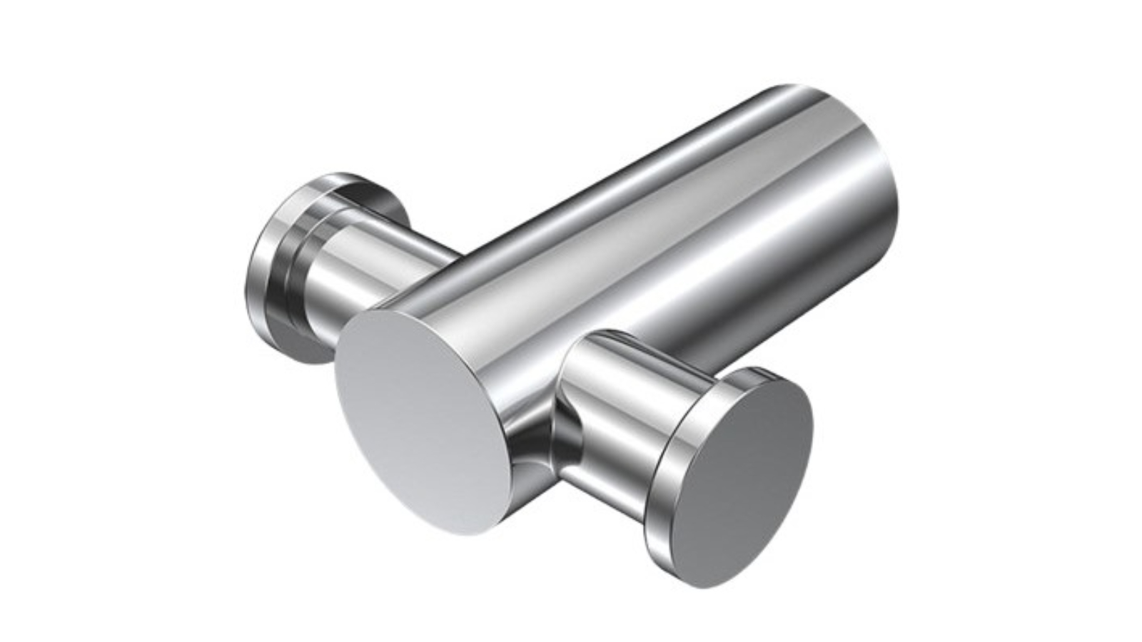 Parisi Tondo Double Robe Hook - Chrome