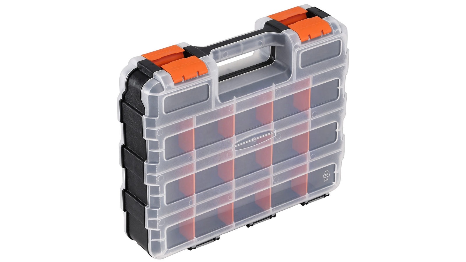 Giantz Double Sided Tool Box Organizer with 34 Compartment Small Parts Storage