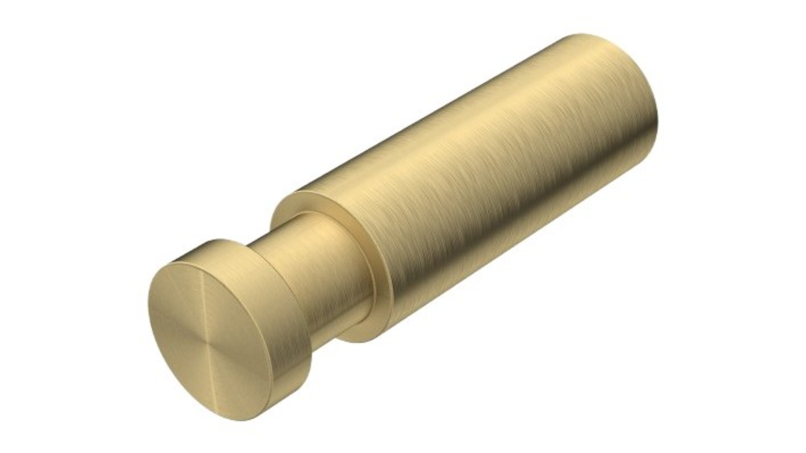Parisi Tondo Robe Hook - Brushed Brass