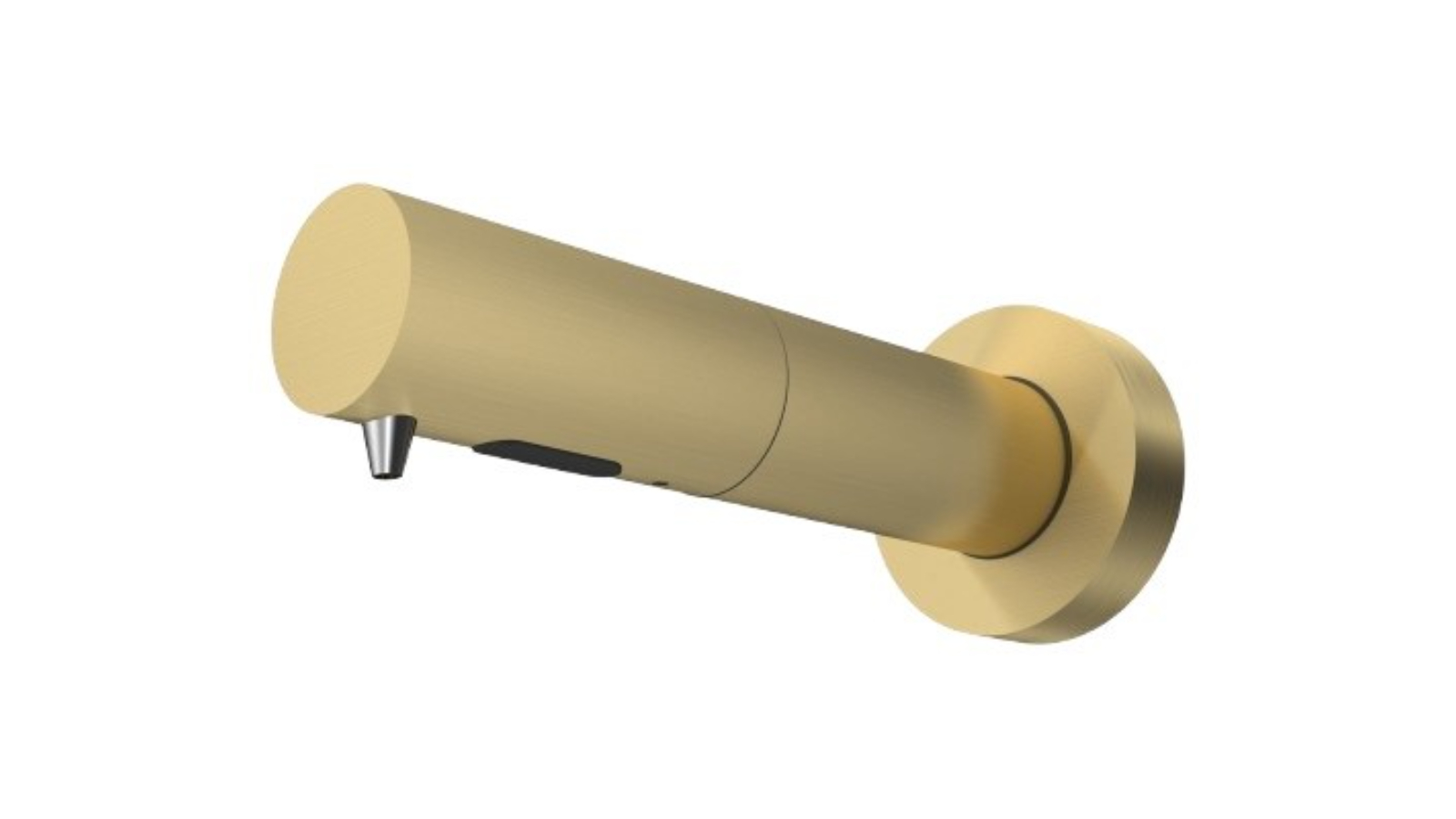 Parisi Tondo Sensor Wall Soap Dispenser - Brushed Brass