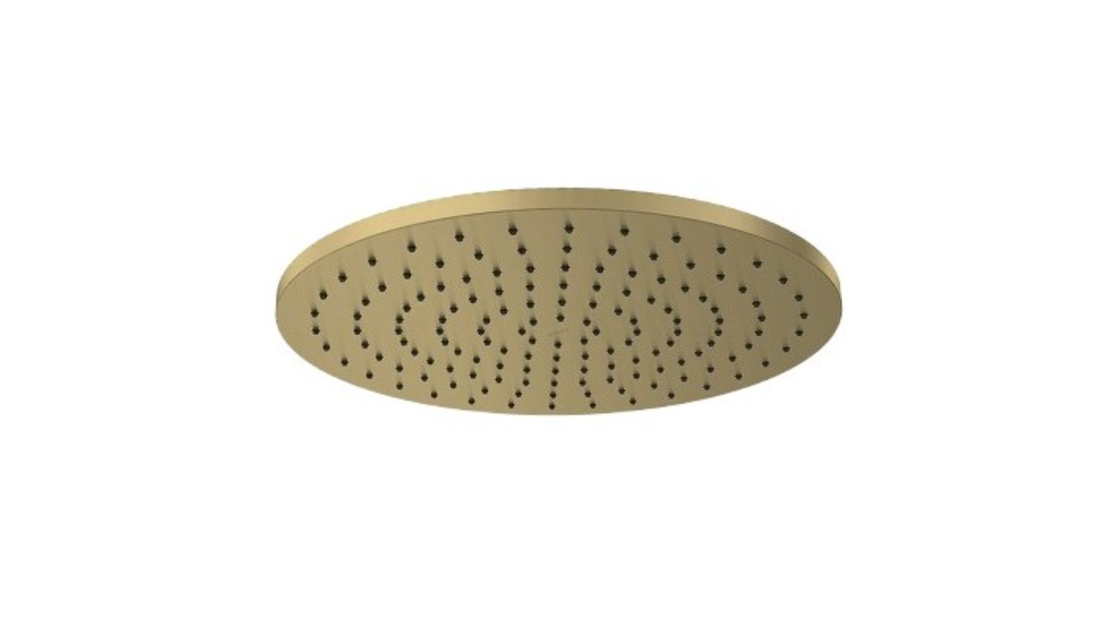 Parisi Tondo 300mm ABS Round Shower Head - Brushed Brass