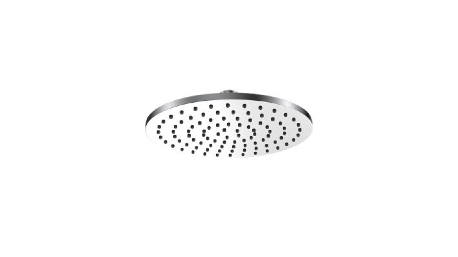 Parisi Tondo 200mm Brass Round Shower Head - Chrome