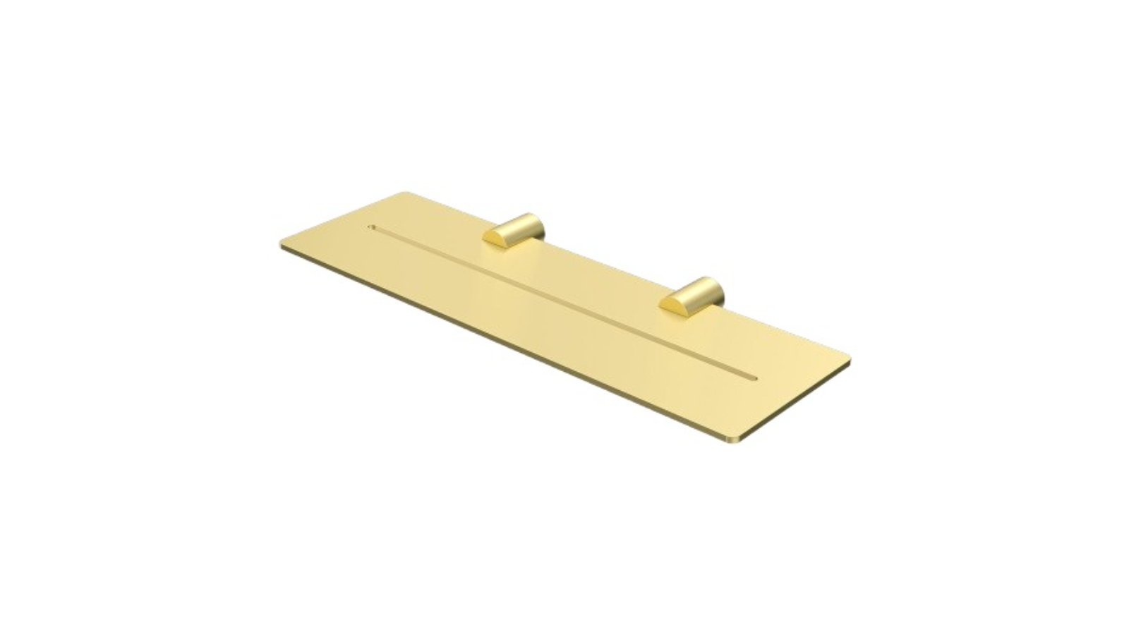 Parisi Tondo 350mm Shelf - Brushed Brass