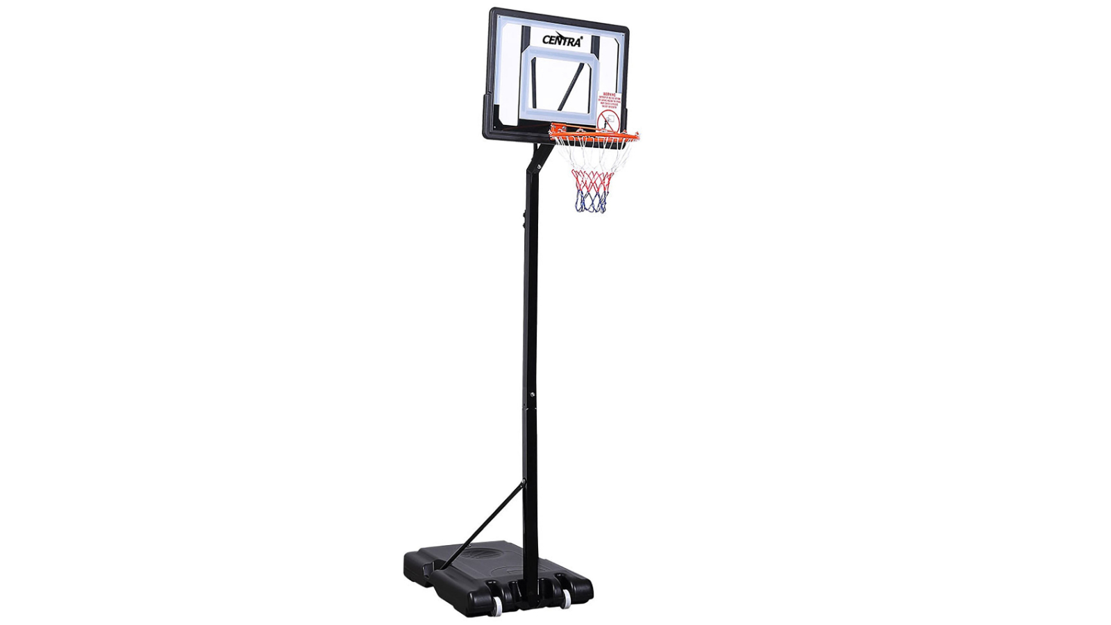 Centra Adjustable Stand Basketball Hoop Rim