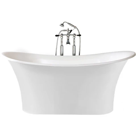 Victoria + Albert Toulouse 1500 Freestanding Bath - Gloss White