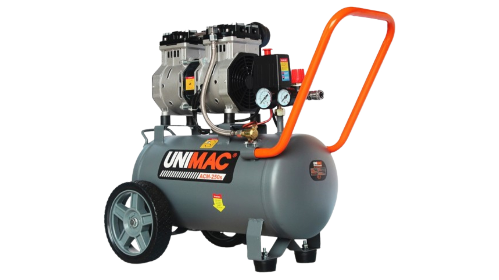 Unimac 25L 1.5HP Oil-Free Portable Silent Electric Air Compressor