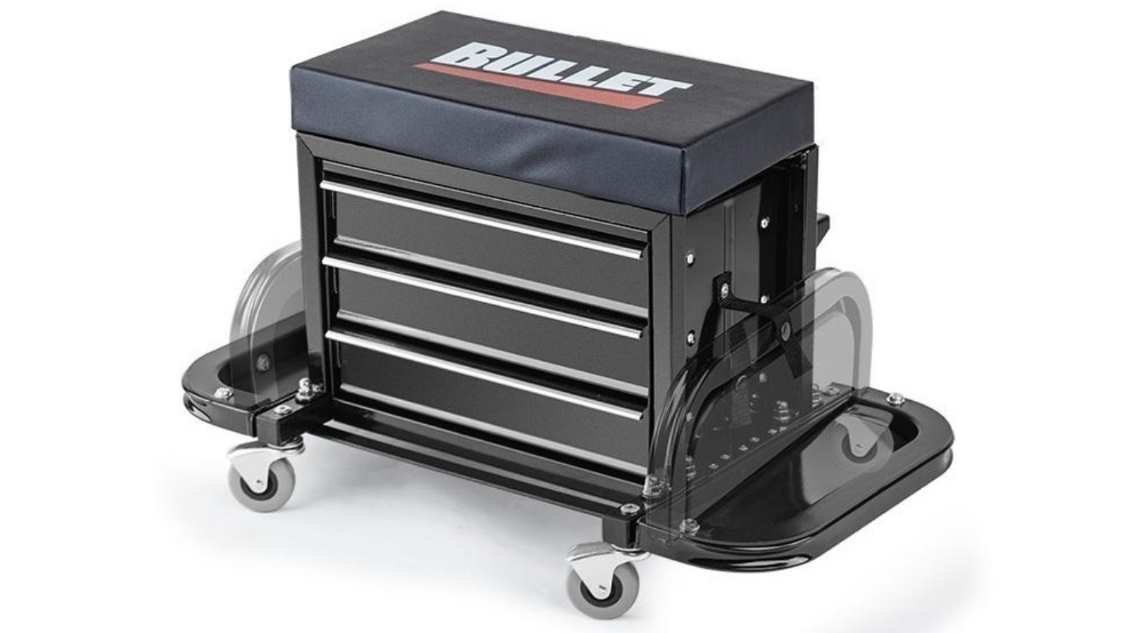 BULLET Rolling Tool Box Stool Harvey Norman