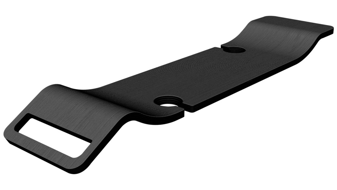 Victoria & Albert Tombolo 8 Contemporary Bath Rack - Black