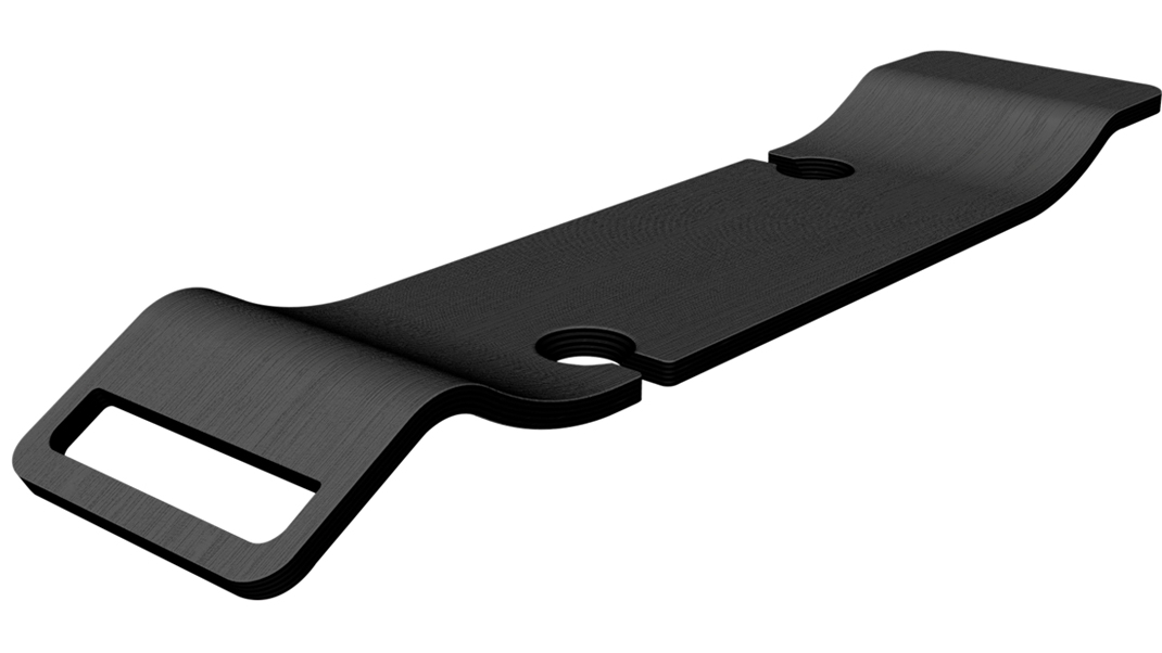 Victoria & Albert Tombolo 11 Contemporary Bath Rack - Black
