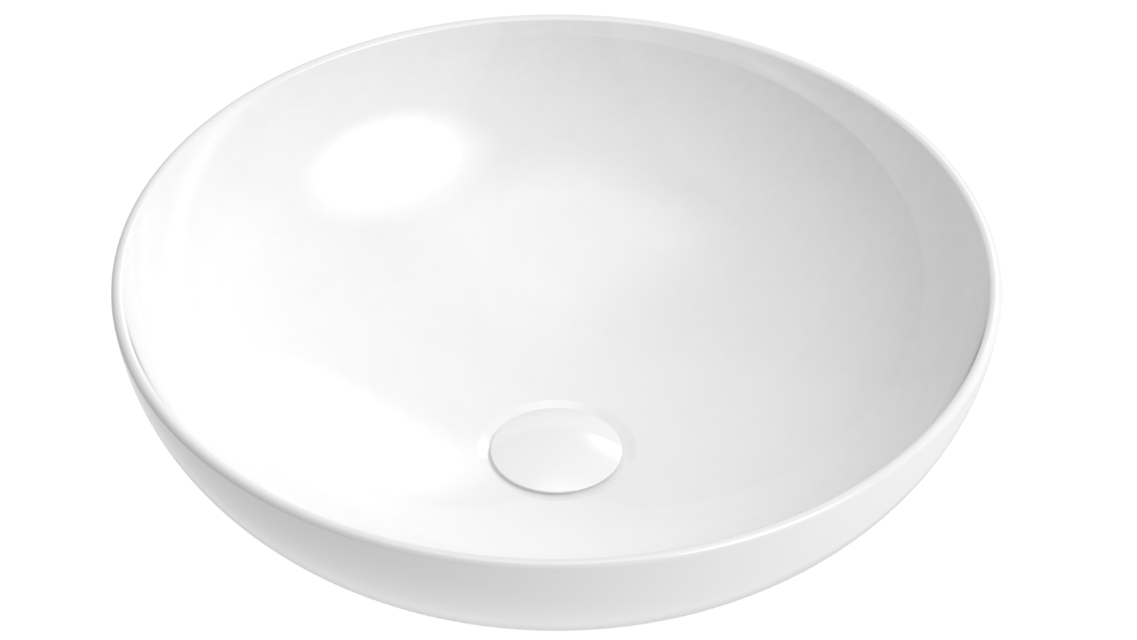 ADP Circuit Above Counter Basin - Gloss White