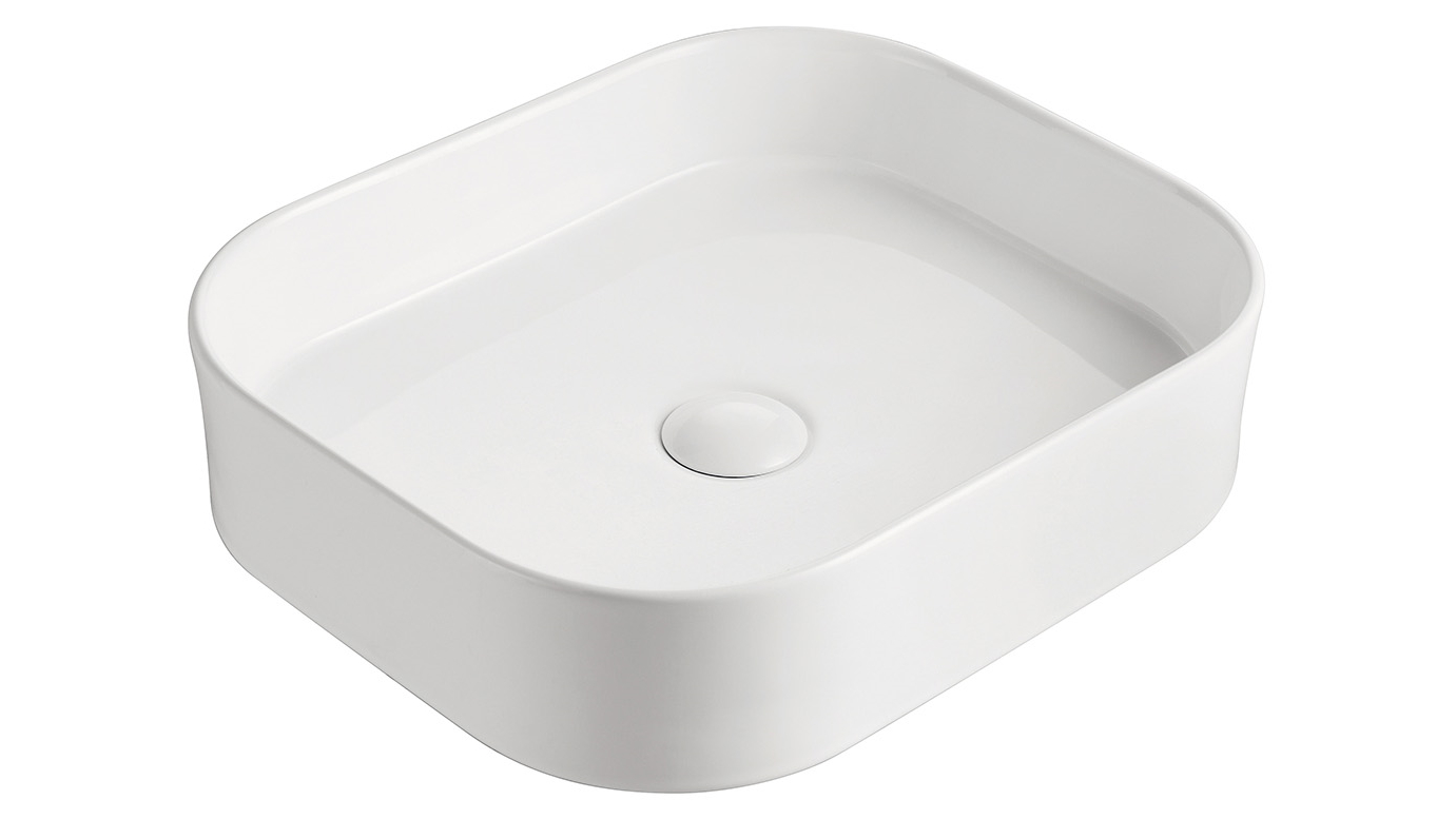 ADP Louie Above Counter Basin - Gloss White