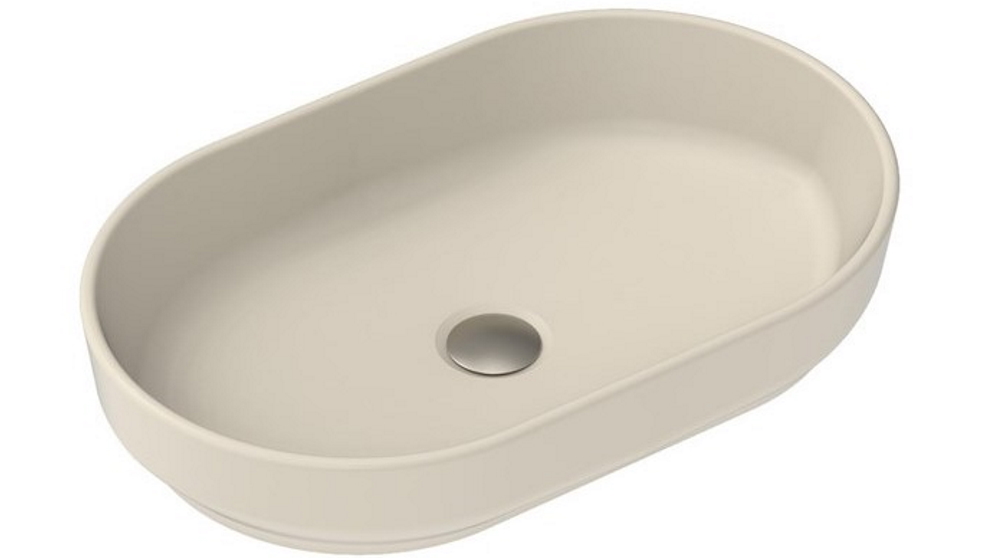 ADP Marilyn Above Counter Basin - Matte Ivory