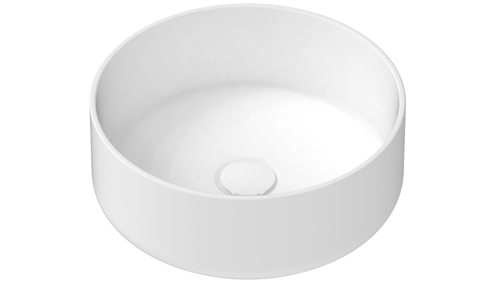 ADP Margot Above Counter Basin - Matte White