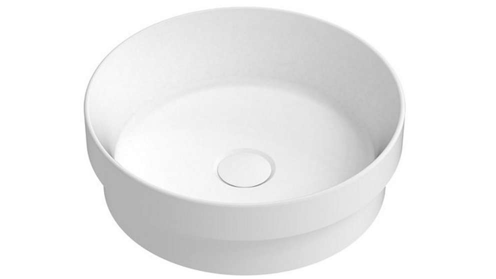 ADP Monica Semi Inset Basin - Matte White