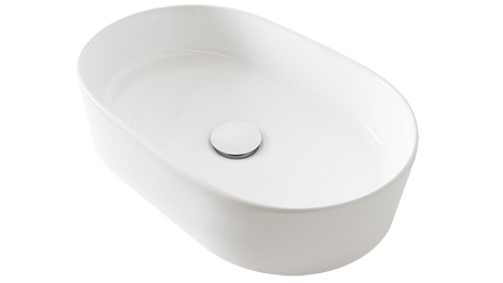 ADP Patty Above Counter Basin - Matte White