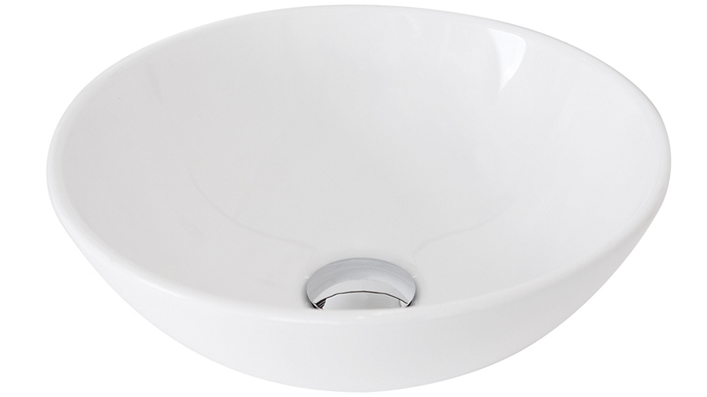 ADP Pluto Above Counter Basin - Matte White