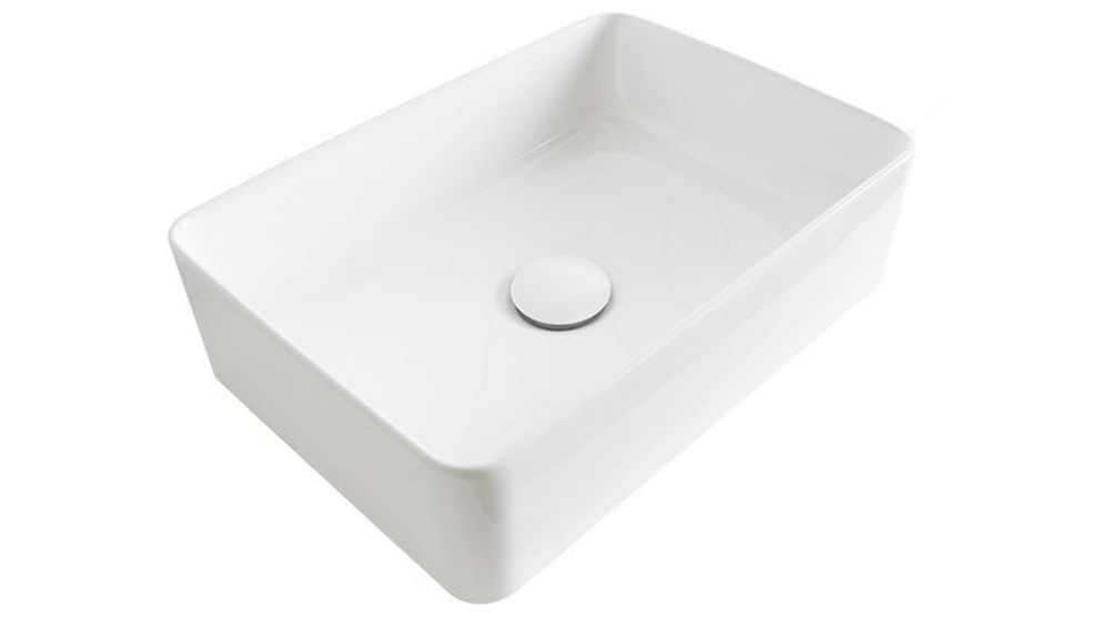 ADP Selma Above Counter Basin - Gloss White