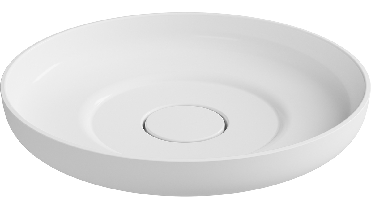 ADP Flume Above Counter Basin - Matte White