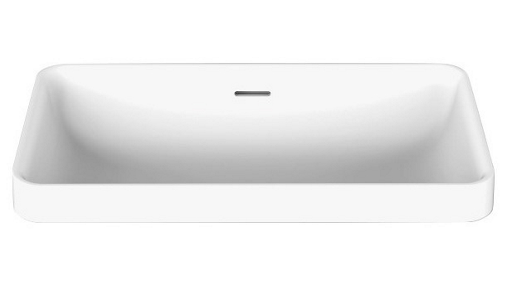 ADP Zeya Semi Inset Basin - Gloss White
