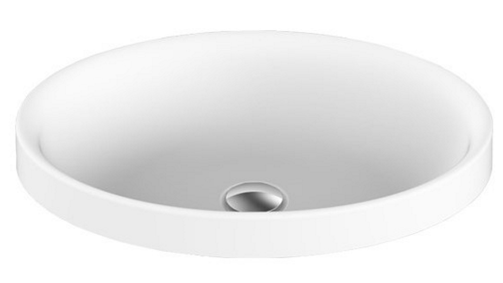 ADP Dignity Semi Inset Basin - Gloss White