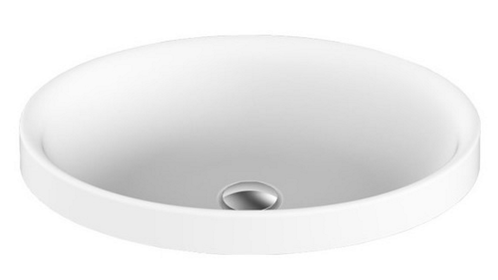 ADP Dignity Semi Inset Basin - Matte White
