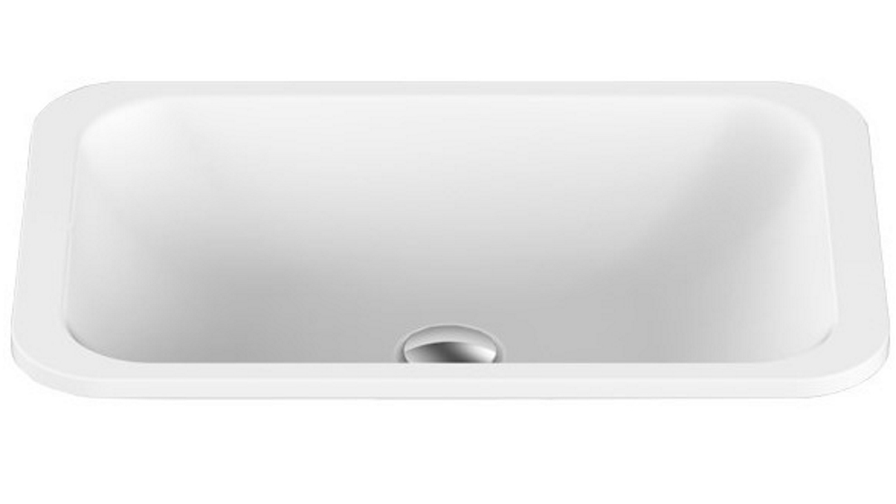 ADP Glory Inset Basin - Matte White