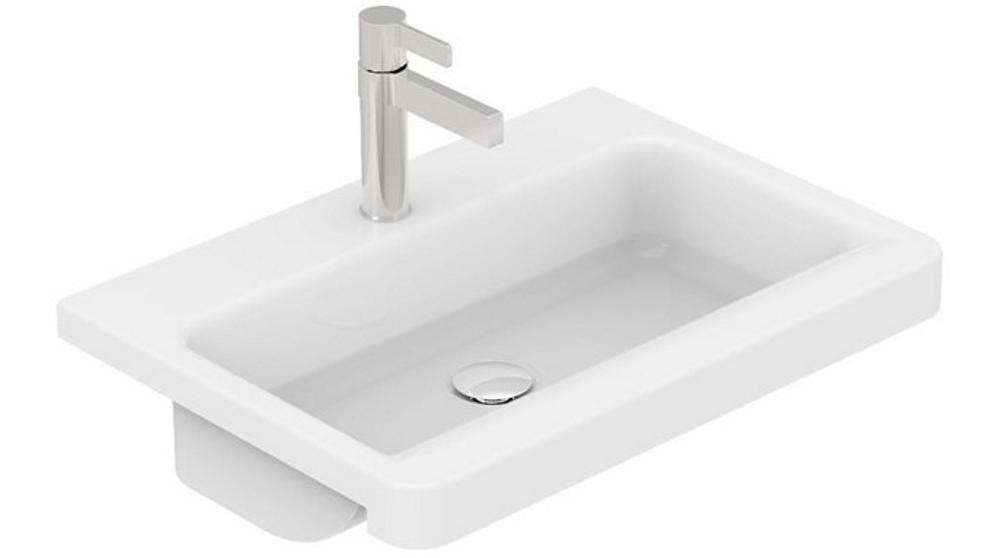 ADP Integrity Semi Recessed Basin - Matte White
