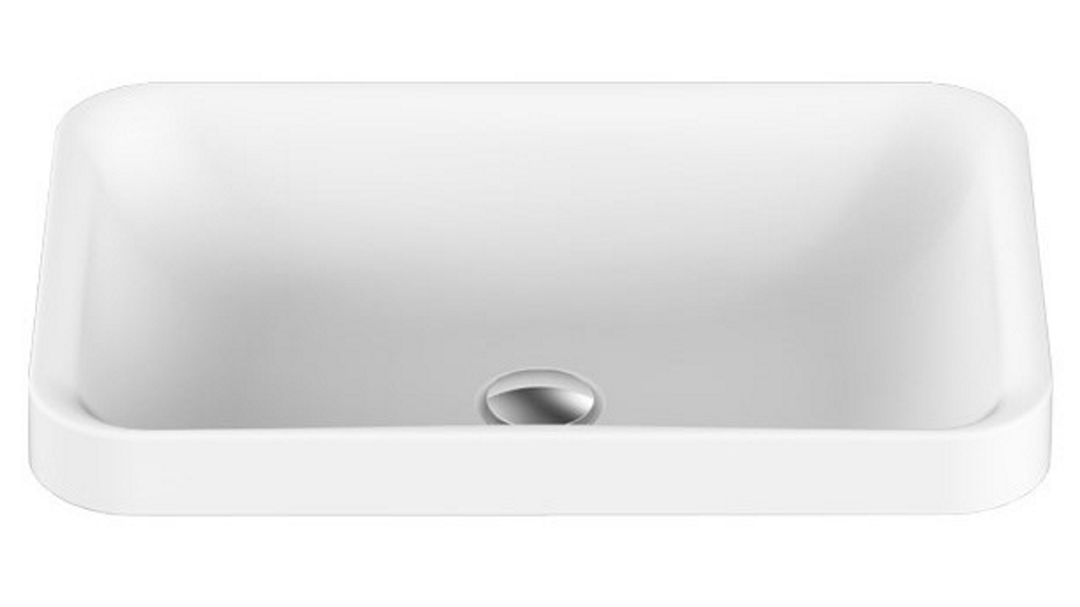 ADP Pride Semi Inset Basin - Gloss White