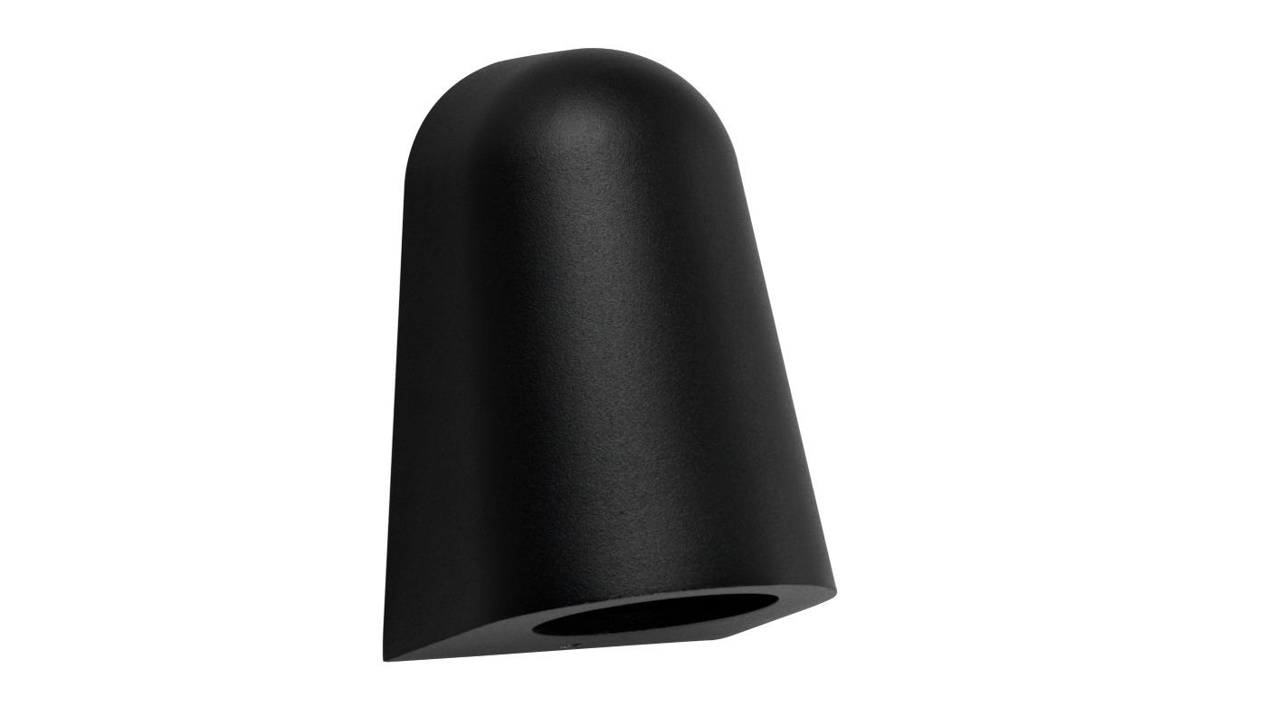 CLA IP65 240V Surface Mounted Powder Coated Cone Torque Exterior Wall Light - Black